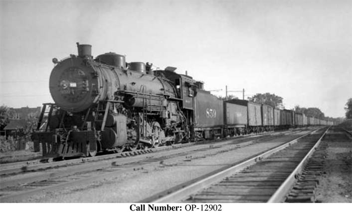 Railroad Merriam 1880s