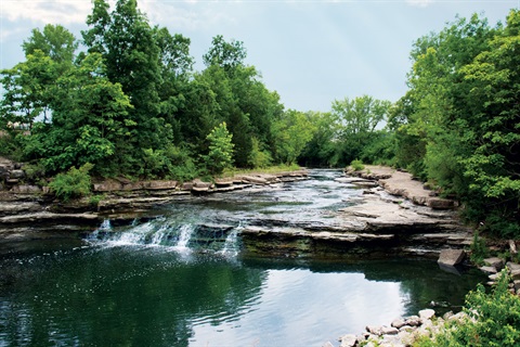 Waterfall in Turkey Creek