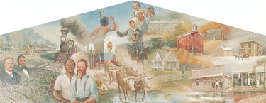 Historic Merriam Mural by Charles Goslin