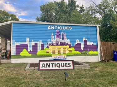 Slater St. Antiques Mural